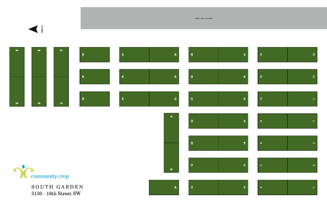 South Calgary Garden Site Plan